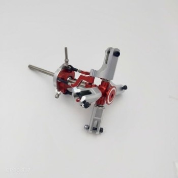 4-Blatt Hauptrotorkopf Alu CNC T-Rex 450, FBL/DFC