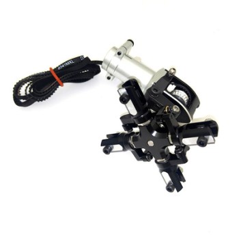 4-Blatt Heckrotorkopf Alu CNC T-Rex 500, Zahnriemen