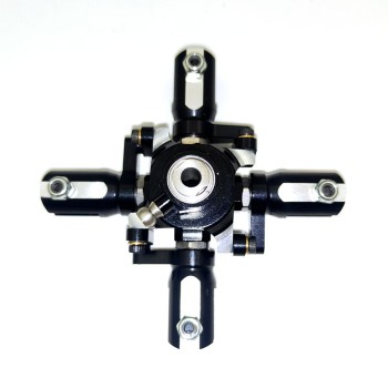 4-Blatt Heckrotorkopf Alu CNC T-Rex 500, Zahnriemen