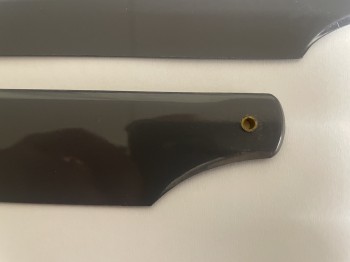 Carbon Scale Rotorblätter 320 mm für 450er RC-Helikopter - 5-Blatt-Set