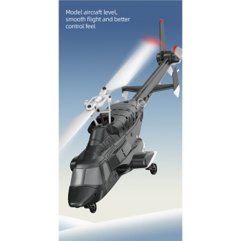 RC ERA A61 Airwolf 1:52, 4 Kanäle, Höhenhaltung, schwarz/weiss - RTF