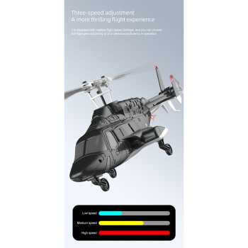 RC ERA A61 Airwolf 1:52, 4 Kanäle, Höhenhaltung, schwarz/weiss - RTF