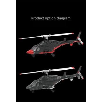 RC ERA A61 Airwolf 1:52, 4 Kanäle, Höhenhaltung, schwarz/weiss - RTF