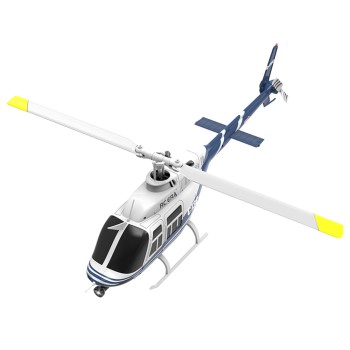 RC ERA C138 Bell 206 Scale-Hubschrauber 1:33, 6 Kanäle, Höhenhaltung, blau/weiß - RTF