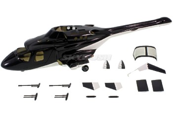 Scale Rumpf Roban Airwolf 450er Klasse GFK