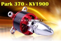 Brushless Motor Park 370 C2826 KV1900 3 mm Welle
