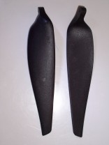 Klapppropeller 13 x 7 Kunststoff schwarz Klapppropeller 13 x 7 Kunststoff schwarz