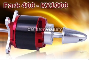 Brushless Motor Park 370 C2826 KV1000 3 mm Welle