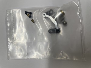 Heckpitchhülse Alu T-Rex 500 / HKH 500 Starrantrieb