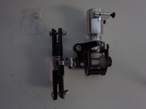 Heckrotor Alu für Starrantrieb T-Rex 500 / HKH 500