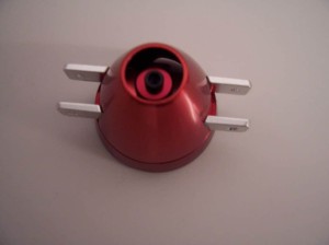 Klapp-Spinner Alu 45x6,0 offen rot