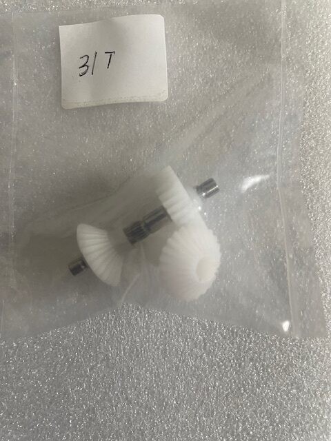 Vorderes Heckrotorgetriebe 31 Zähne T-Rex 500 / HKH 500 Starrantrieb