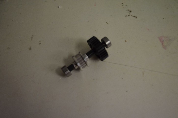 Vorderes Heckrotorgetriebe T-Rex 500 / HKH 500 Zahnriemen